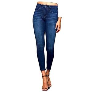 Good American Jeans Good Legs Crop Ladies Sz 27 / 4 Medium Rise Skinny Crop Jean